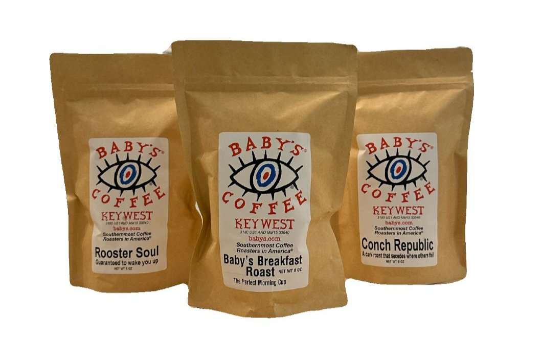 Medium Roasts Sample Bundle showing multiple Baby’s Coffee medium roast options