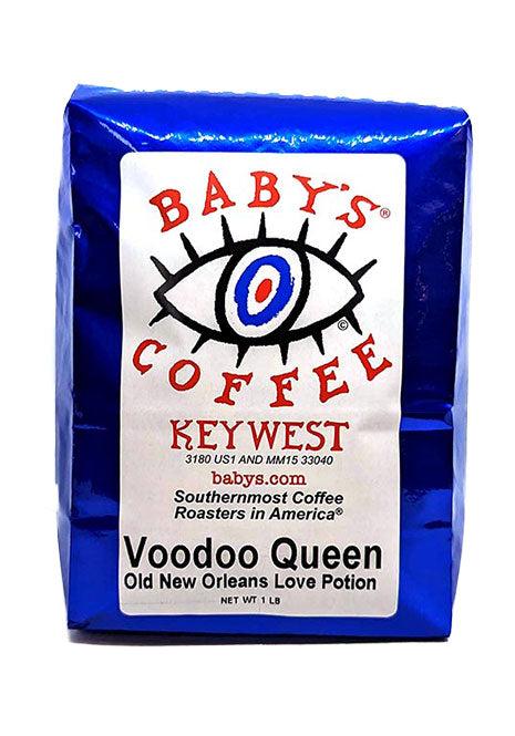 VooDoo Queen® coffee bag with Old New Orleans love potion blend label